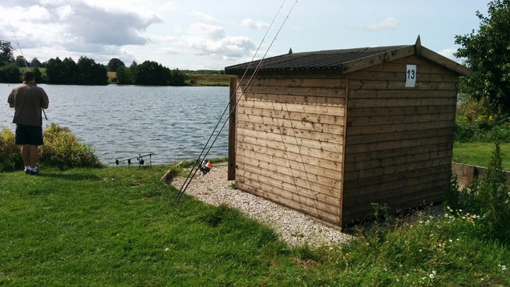 Fishing hut Baden Hall